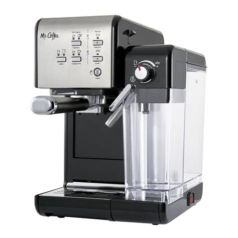 ONE TOUCH BREWING AND FROTHING Bean-to-cup feature with automatic milk frothing for cappuccinos, macchiatos and lattes ;. . Mr coffee one touch